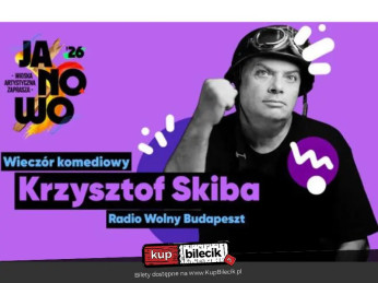 Janowo Wydarzenie Stand-up Nowy program komediowy Krzysztofa Skiby