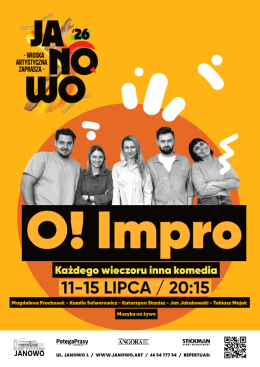 Janowo Wydarzenie Spektakl Słodko, że aż strach – O! Impro